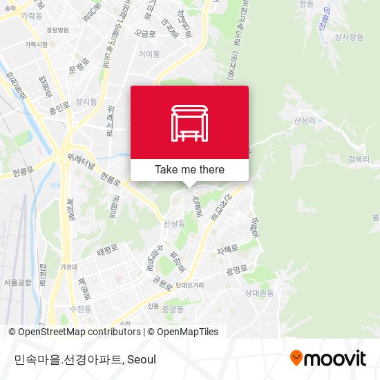 민속마을.선경아파트 map