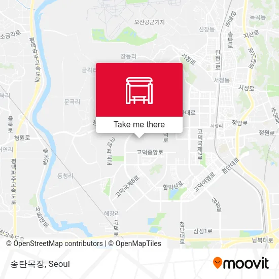 송탄목장 map