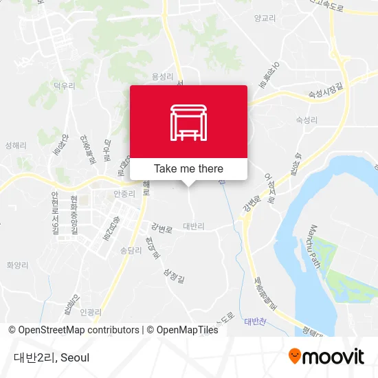 대반2리 map