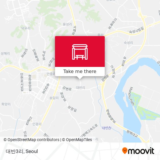 대반3리 map