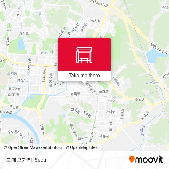 로데오거리 map