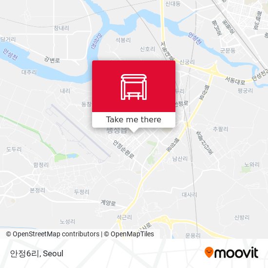 안정6리 map