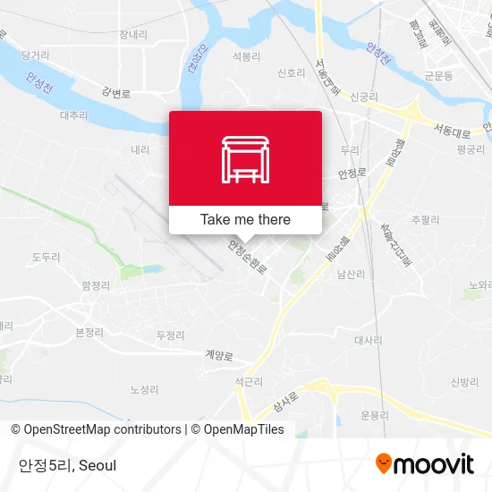 안정5리 map