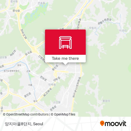 양지마을8단지 map
