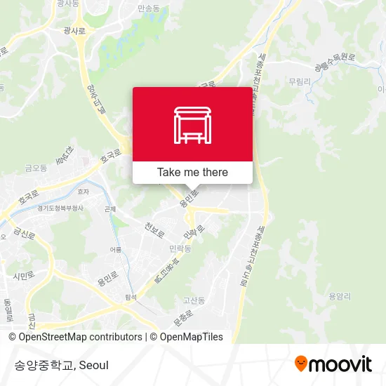 송양중학교 map