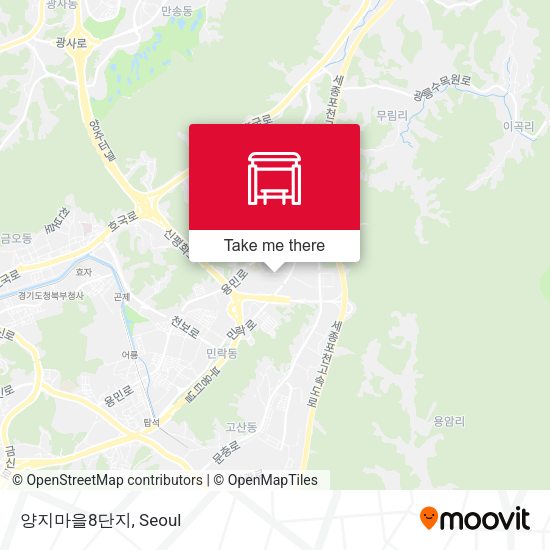 양지마을8단지 map