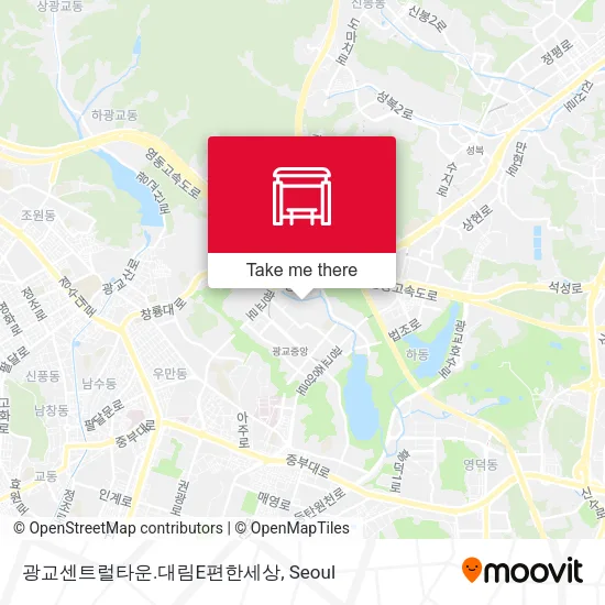 광교센트럴타운.대림E편한세상 map