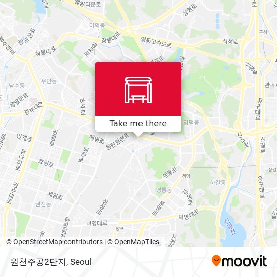 원천주공2단지 map