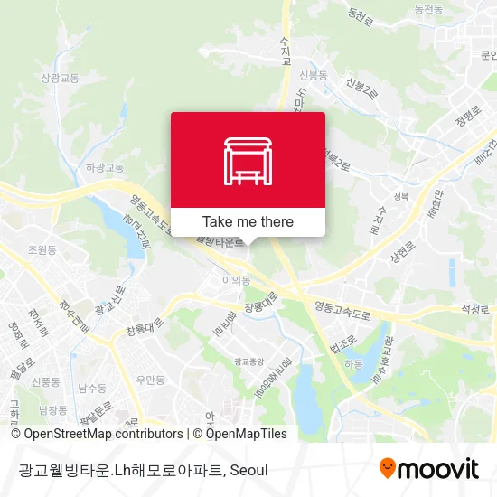 광교웰빙타운.Lh해모로아파트 map
