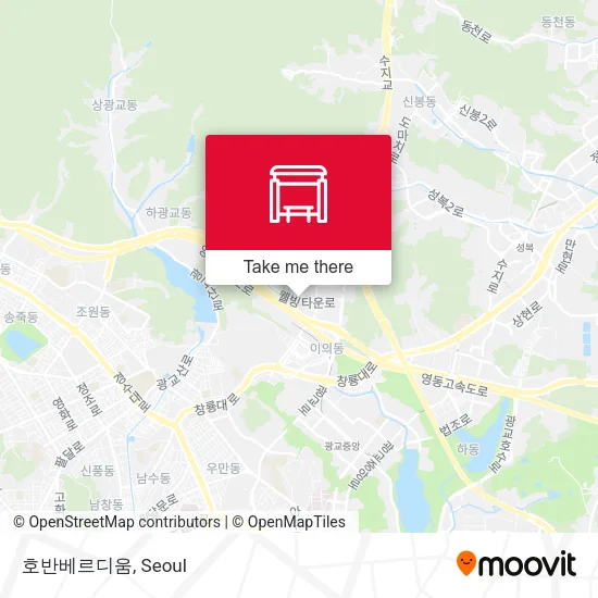 호반베르디움 map