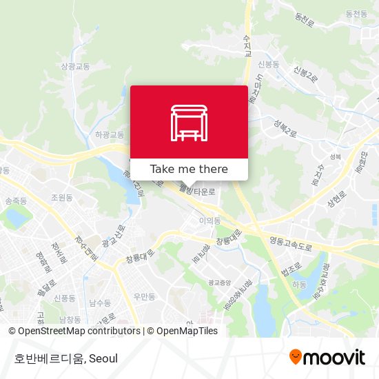 호반베르디움 map
