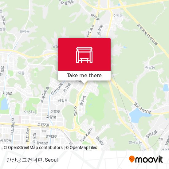 안산공고건너편 map