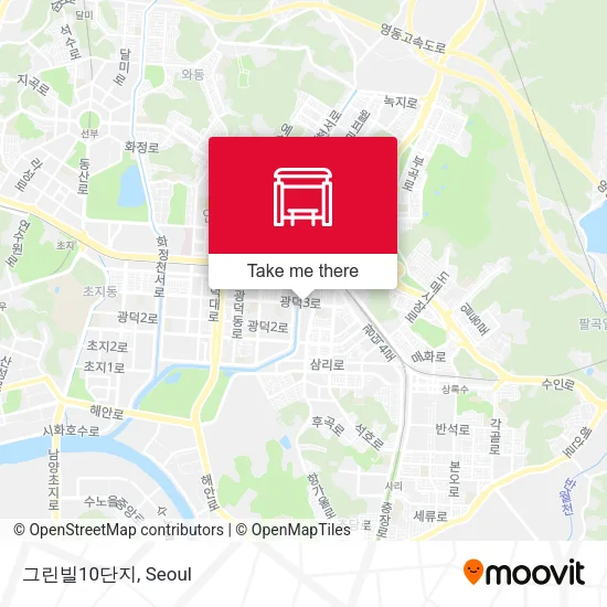 그린빌10단지 map