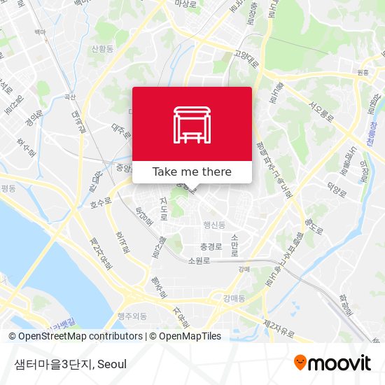 샘터마을3단지 map