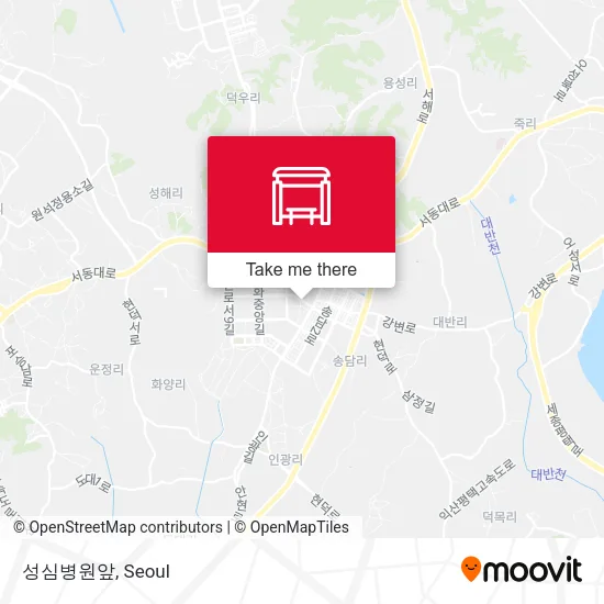 성심병원앞 map