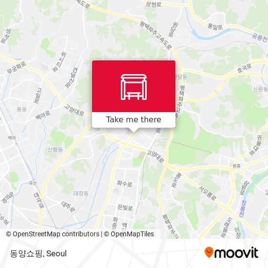 동양쇼핑 map