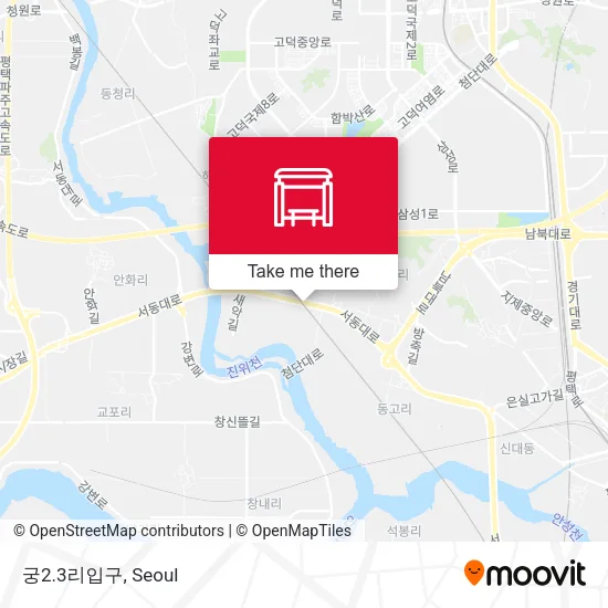 궁2.3리입구 map