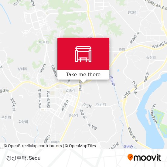 경성주택 map