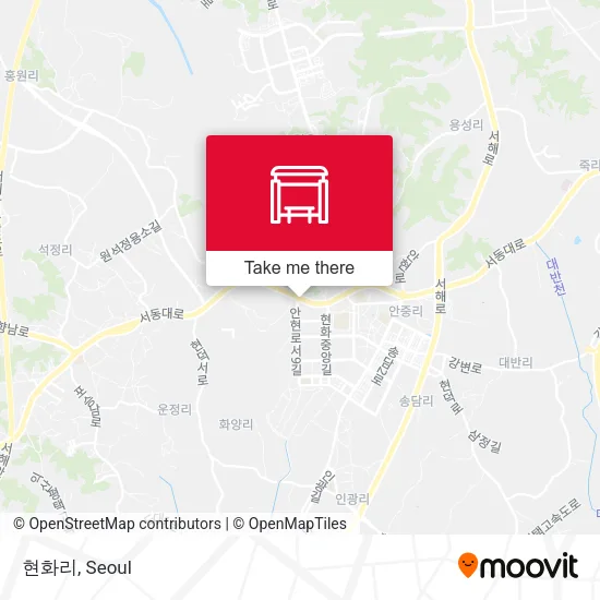 현화리 map