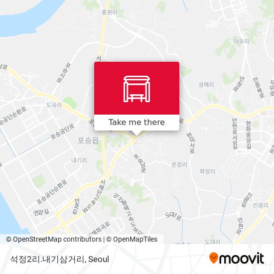 석정2리.내기삼거리 map