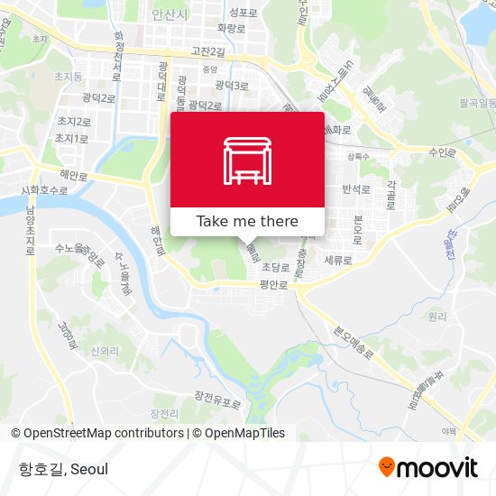 항호길 map