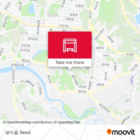 댕이골 map