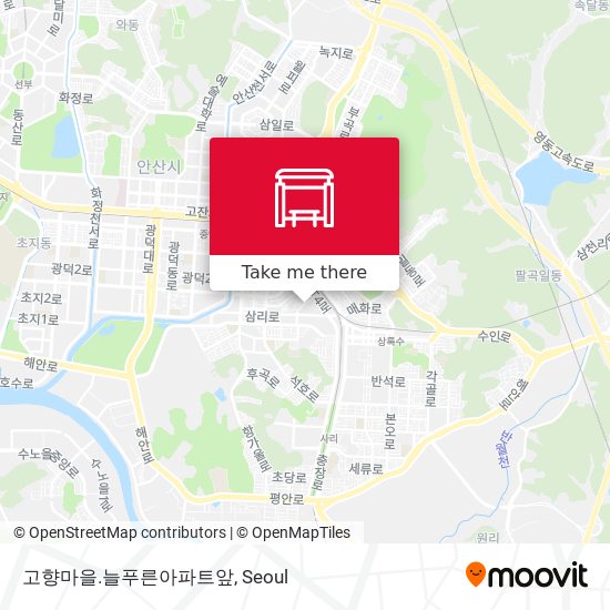 고향마을.늘푸른아파트앞 map