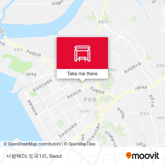 서평택Cc.도곡1리 map