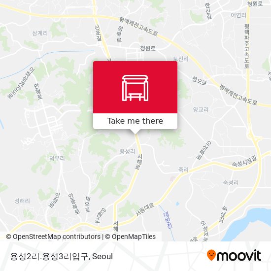 용성2리.용성3리입구 map