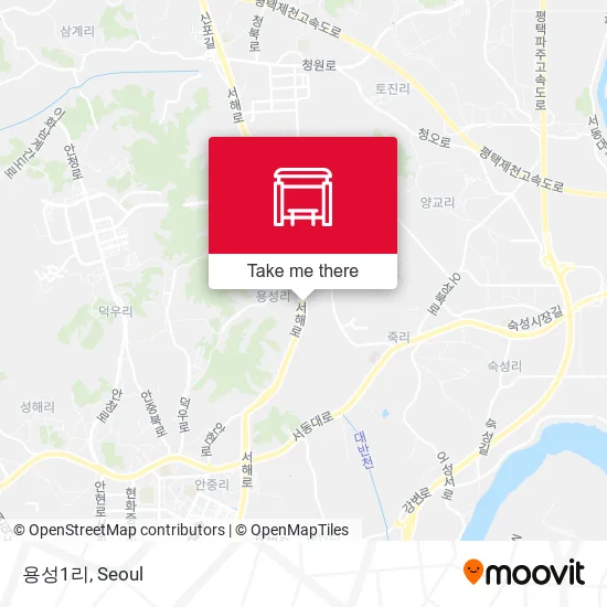 용성1리 map