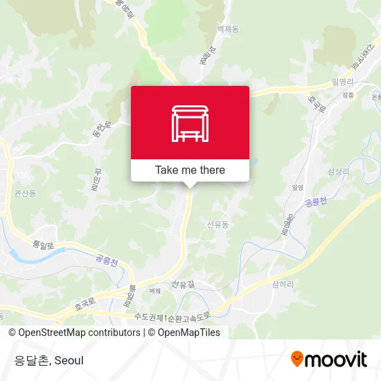 응달촌 map