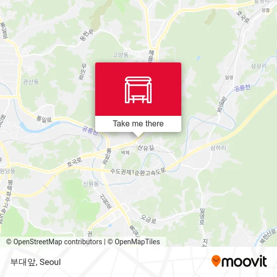 부대앞 map