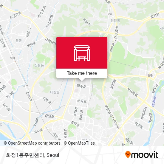 화정1동주민센터 map