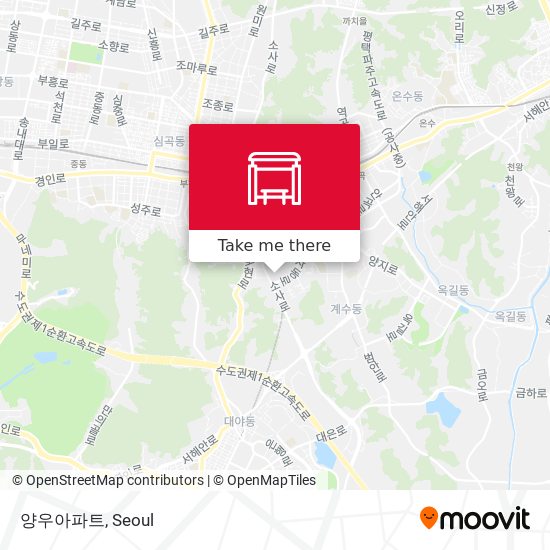 양우아파트 map