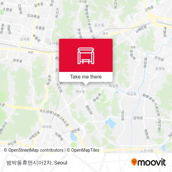 범박동휴먼시아2차 map