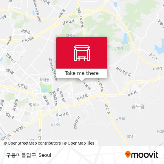 구룡마을입구 map
