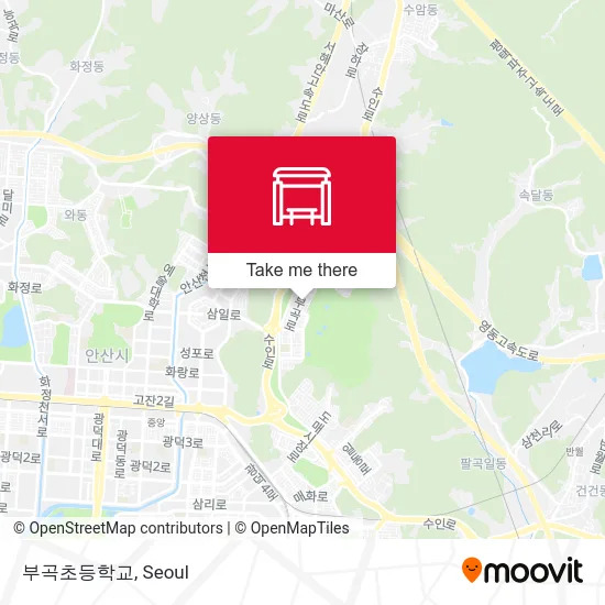 부곡초등학교 map