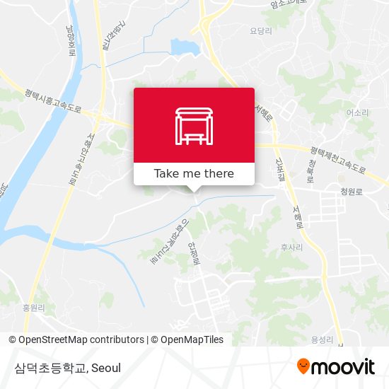 삼덕초등학교 map