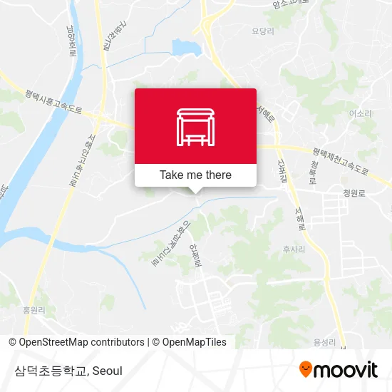 삼덕초등학교 map