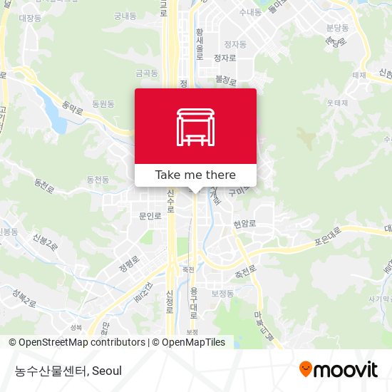 농수산물센터 map