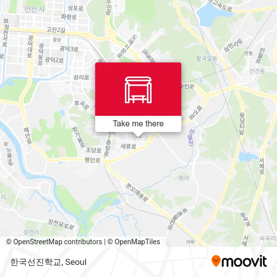 한국선진학교 map