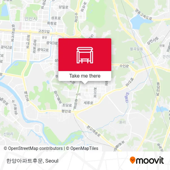 한양아파트후문 map