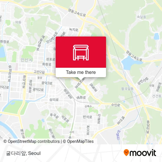 굴다리앞 map