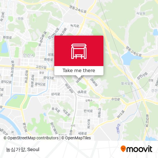 농심가앞 map