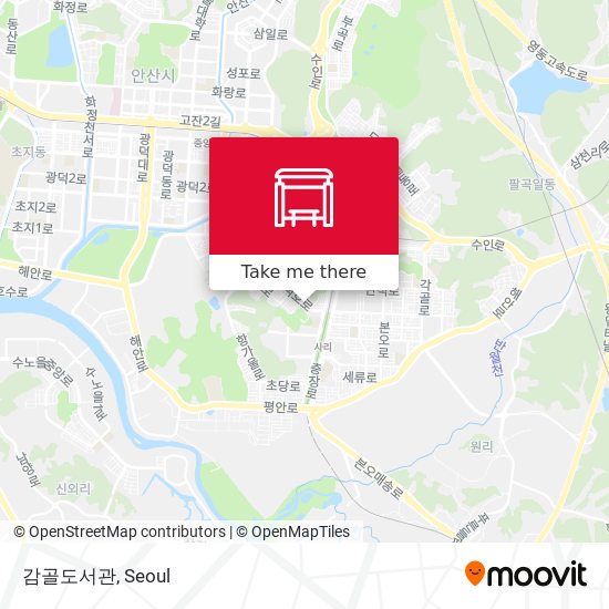 감골도서관 map