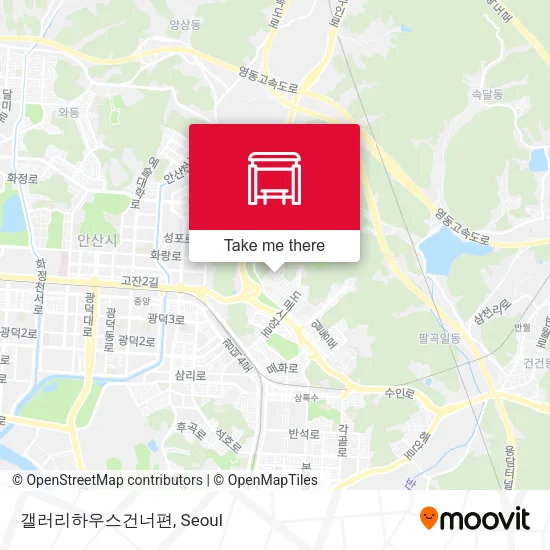갤러리하우스건너편 map