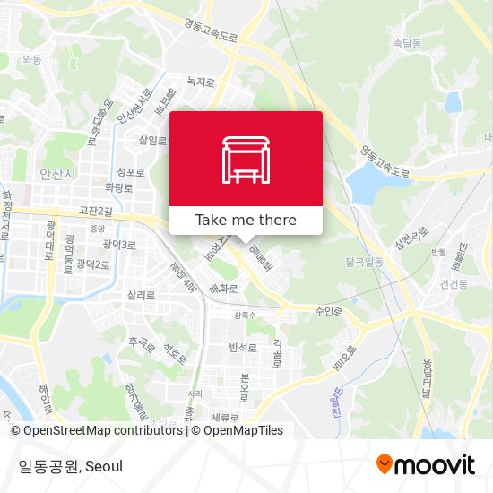 일동공원 map