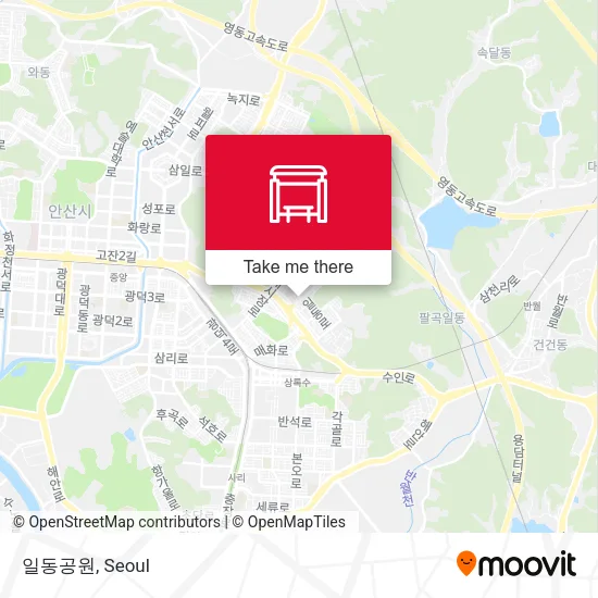 일동공원 map