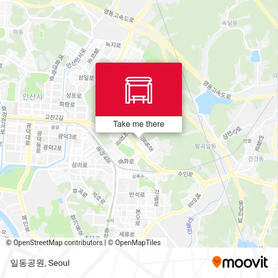 일동공원 map