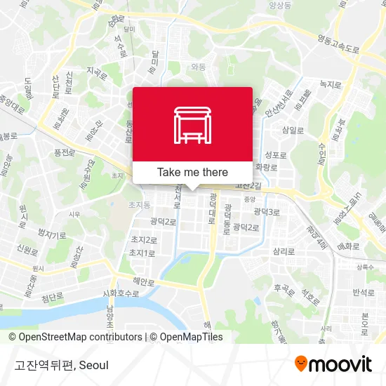 고잔역뒤편 map